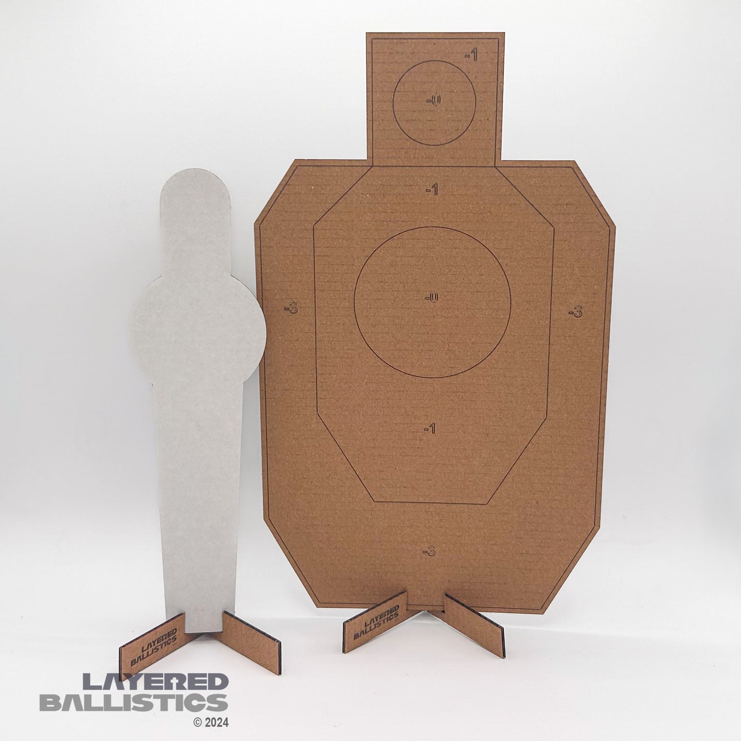 IDPA Dry Fire Targets (Cardboard) - GOFAST