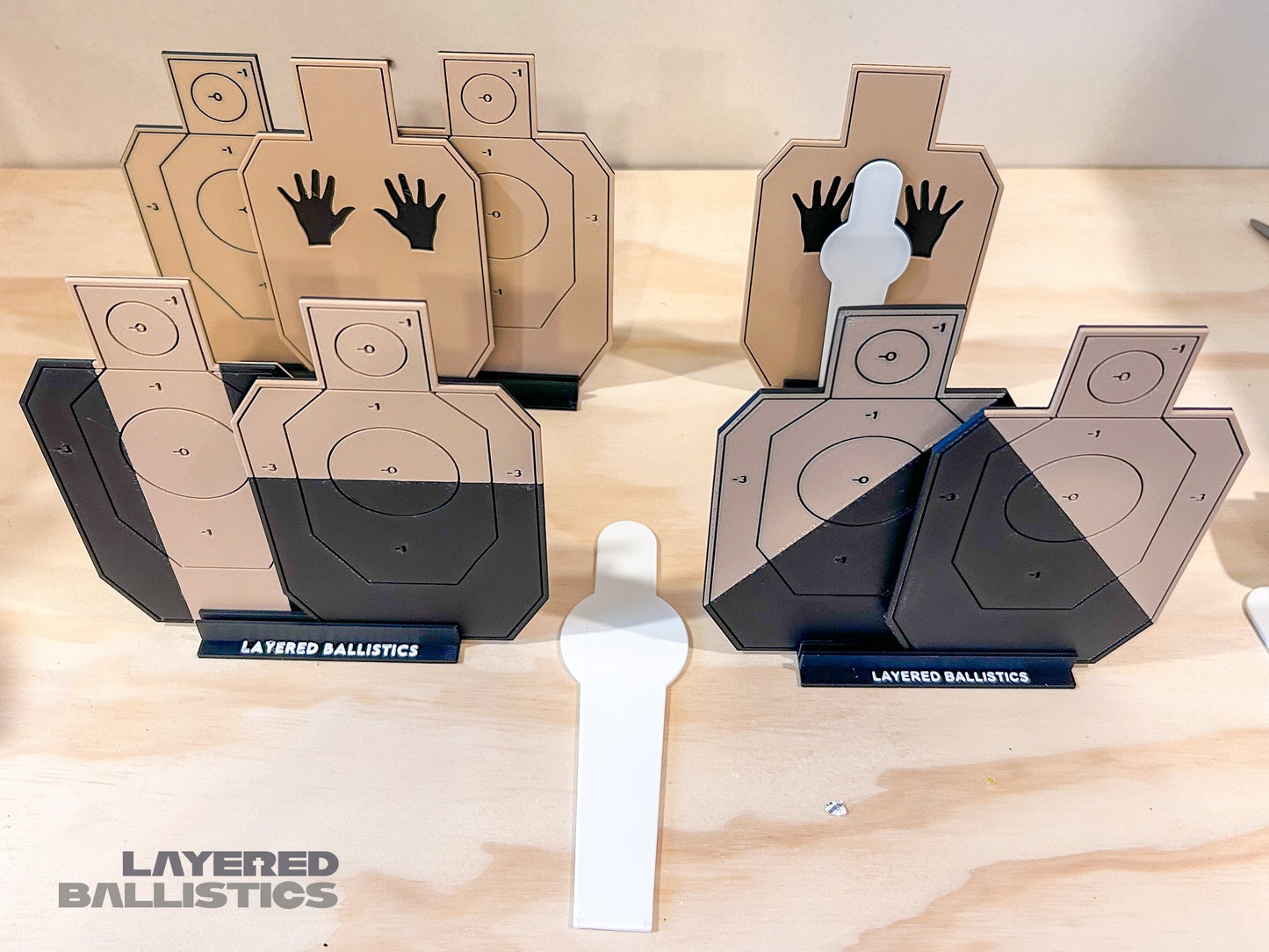 IDPA Dry Fire Targets (1/5th scale)