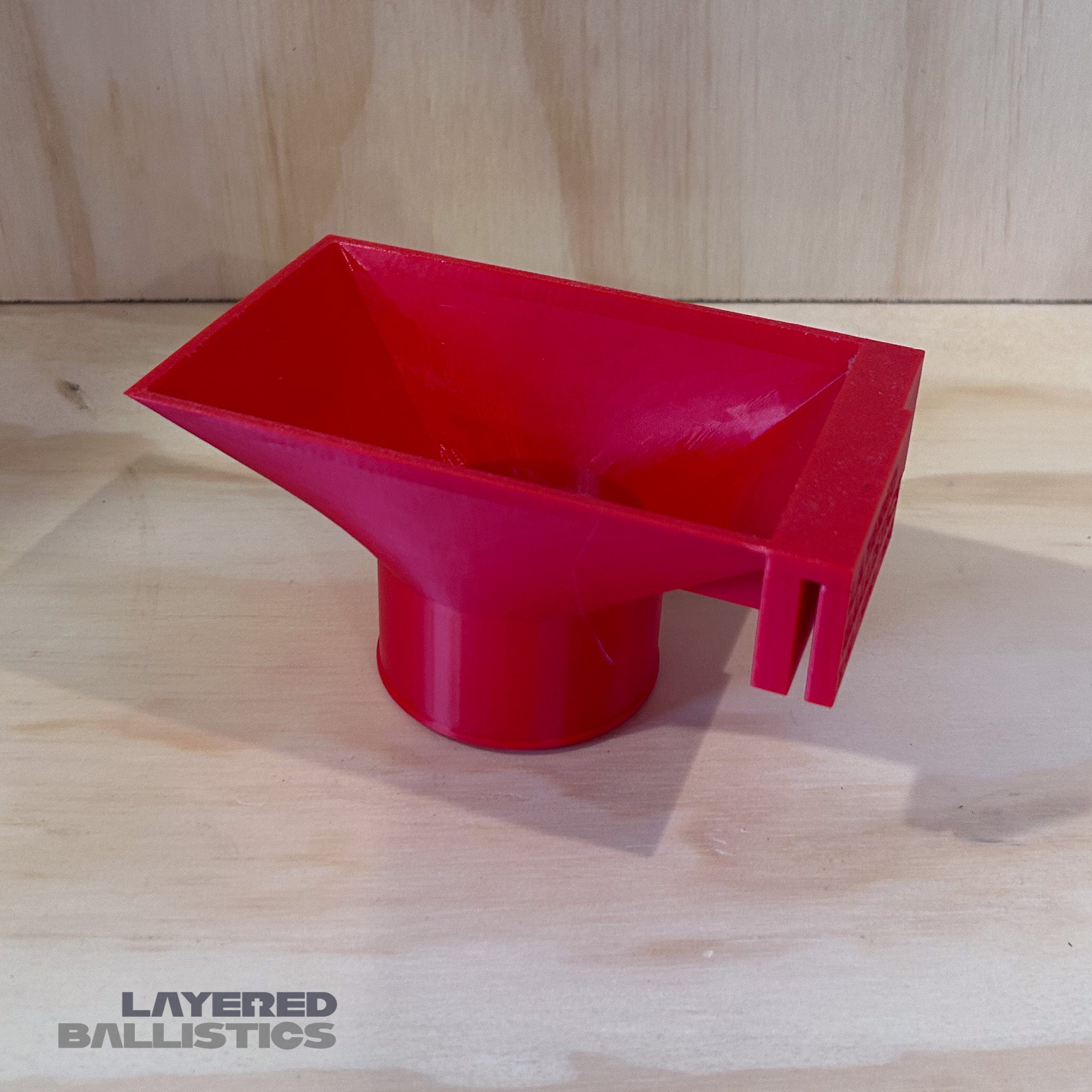 Output Funnel for Dillon 1050 / 1100 / X-10 – Layered Ballistics