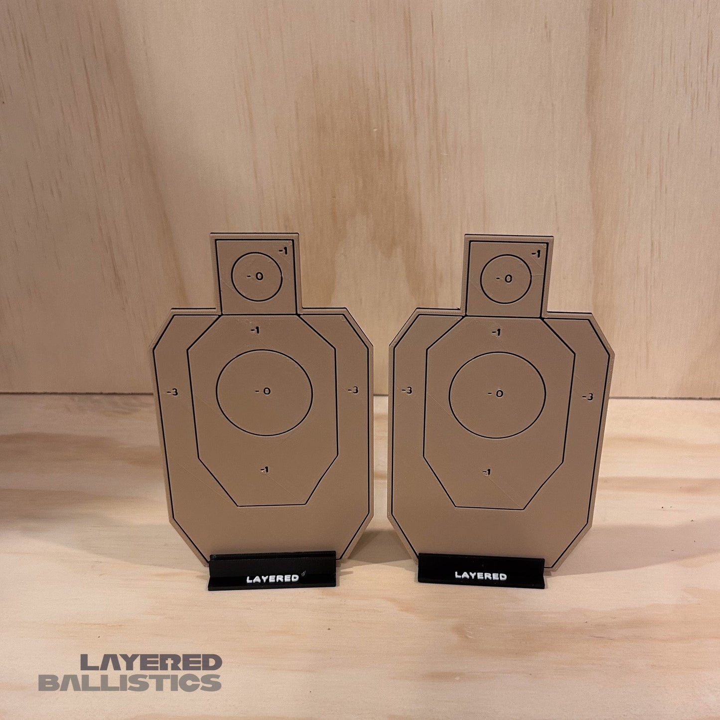 IDPA Dry Fire Targets (1/5th scale)